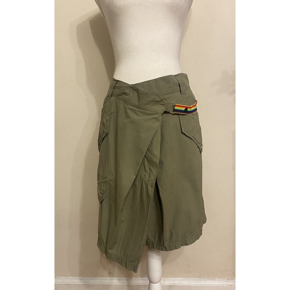 Patrizia Pepe Asymmetric Cargo Utility Skirt Size IT 40 US S Made in Italy 🔥